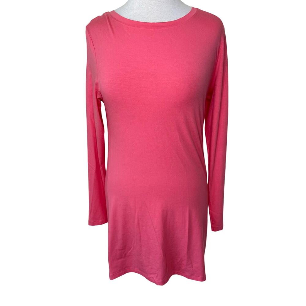 ZIMMERLI of SWITZERLAND 700 Pureness Style 2725 Longtop Shirt Size Medium Coral